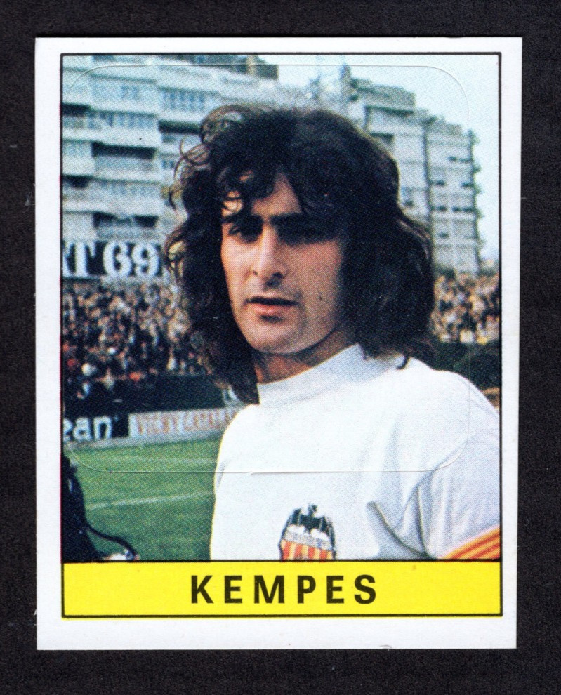 1979-80 Panini Calciatori Mario Kempes #309 European Stars Unpeeled Back