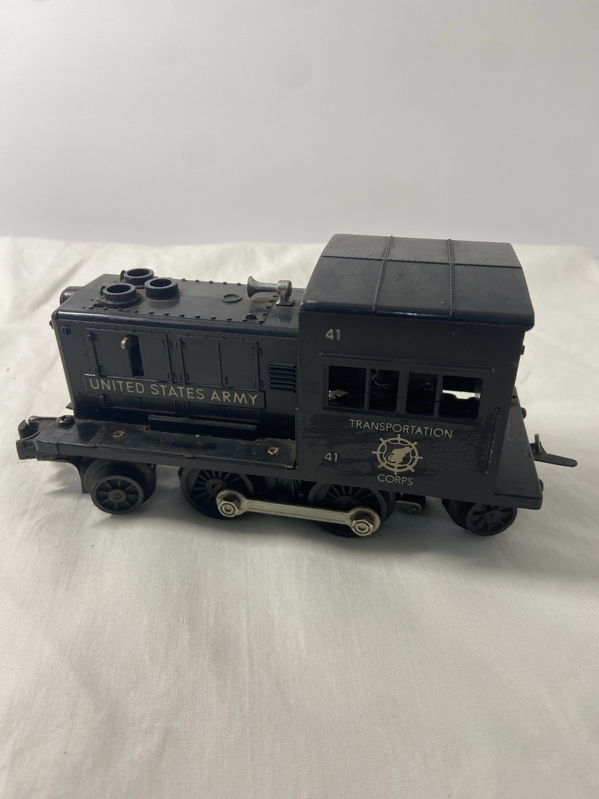 Vintage Lionel 41 US Army Transportation Corps Switcher O-27 O Gauge Toy Train