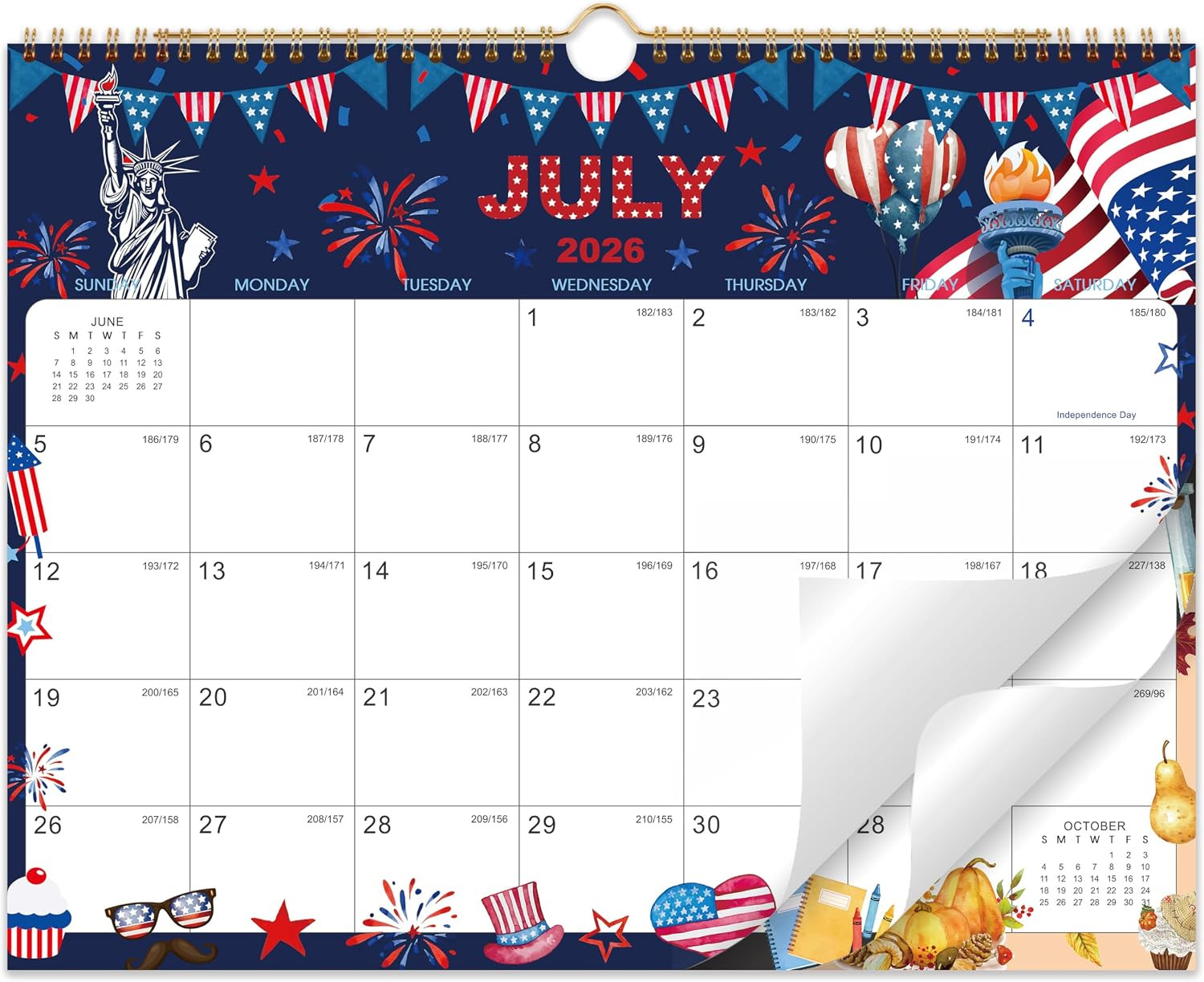 2026-2027 Wall Calendar - Large Calendar 2026-2027, Jul. 2026 - Dec. 2027 2026-2027 Wall Calendar - Large Calendar 2026-2027, Jul. 2026 - Dec. 2027