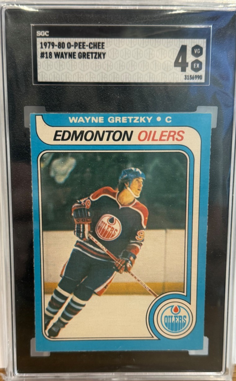 1979-1980 O-PEE-CHEE WAYNE GRETZKY ROOKIE SGC 4 1979-1980 O-PEE-CHEE WAYNE GRETZKY ROOKIE SGC 4