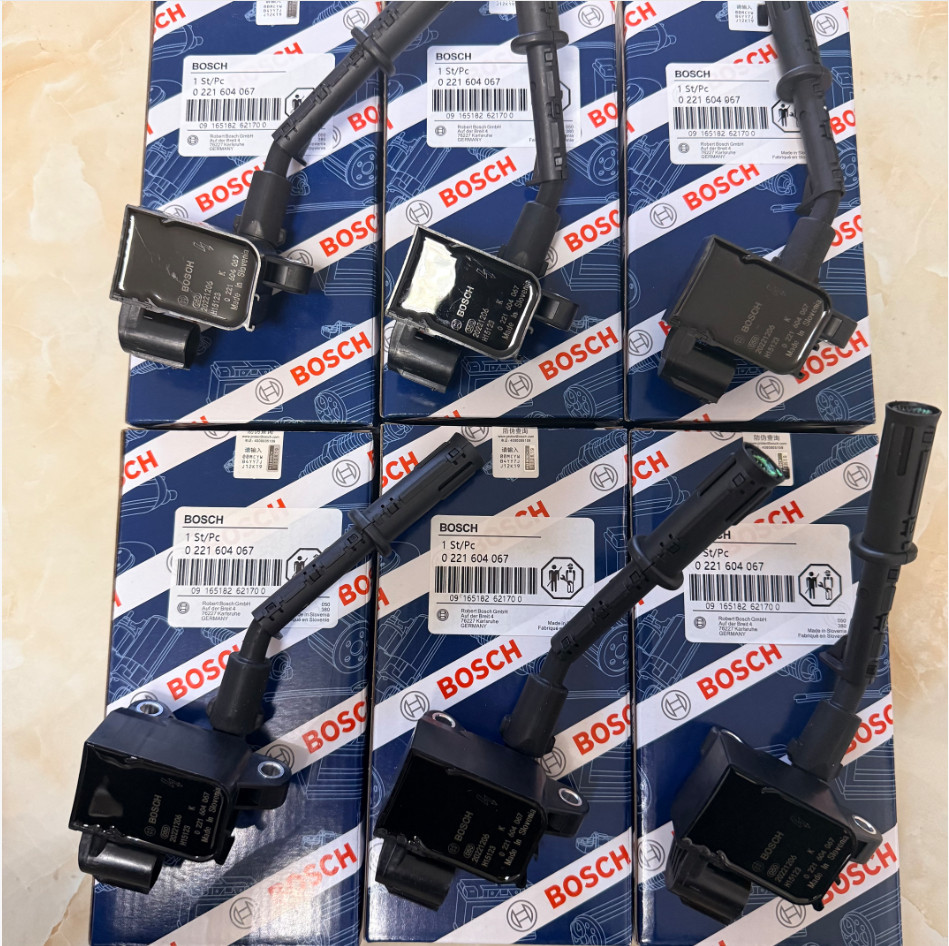 NEW 6PCS Bosch Ignition Coil 0221604067 For Mercedes CLS350 E350 ML350 R350 3.5L