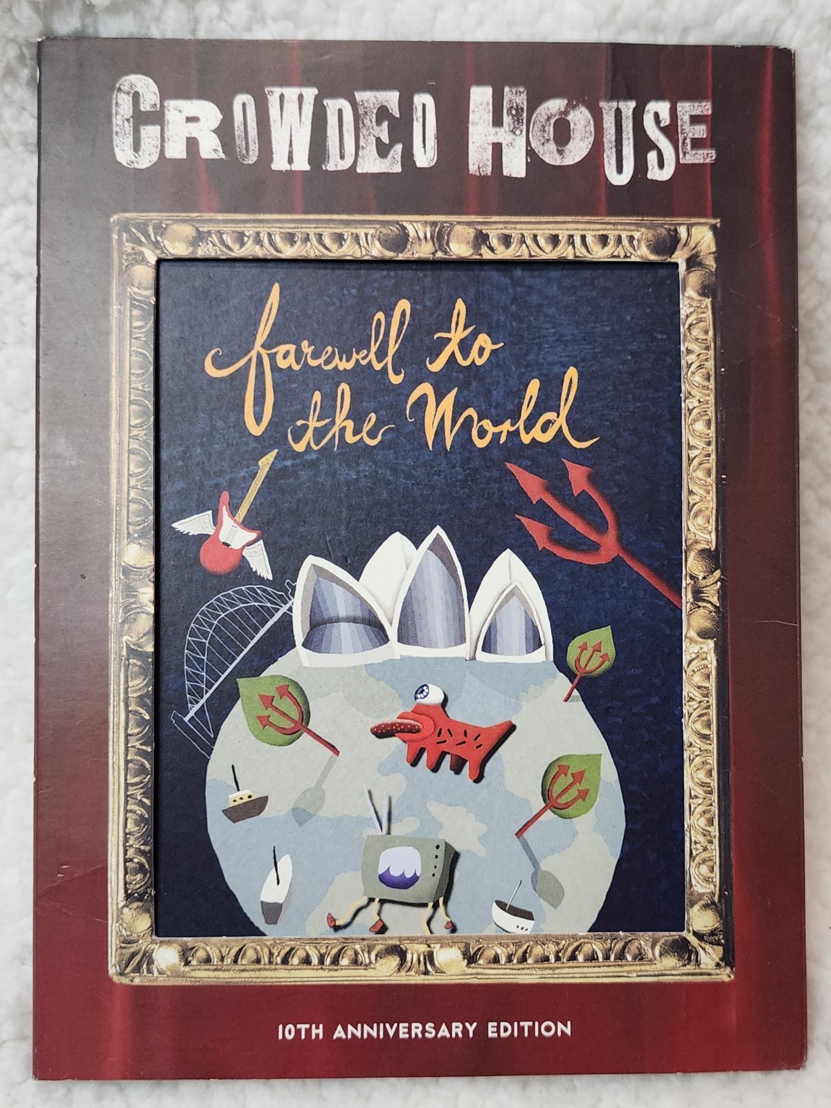 Crowded House - Farewell to the World (DVD, 2007, 2-Discs) 10th Anniversary Ed.