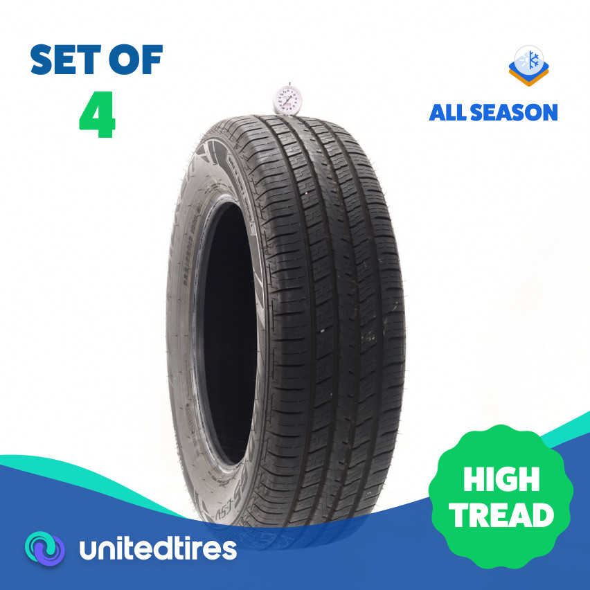 Set of (4) Used 225/65R17 Falken Pro G5 CSV 102H - 8.5/32