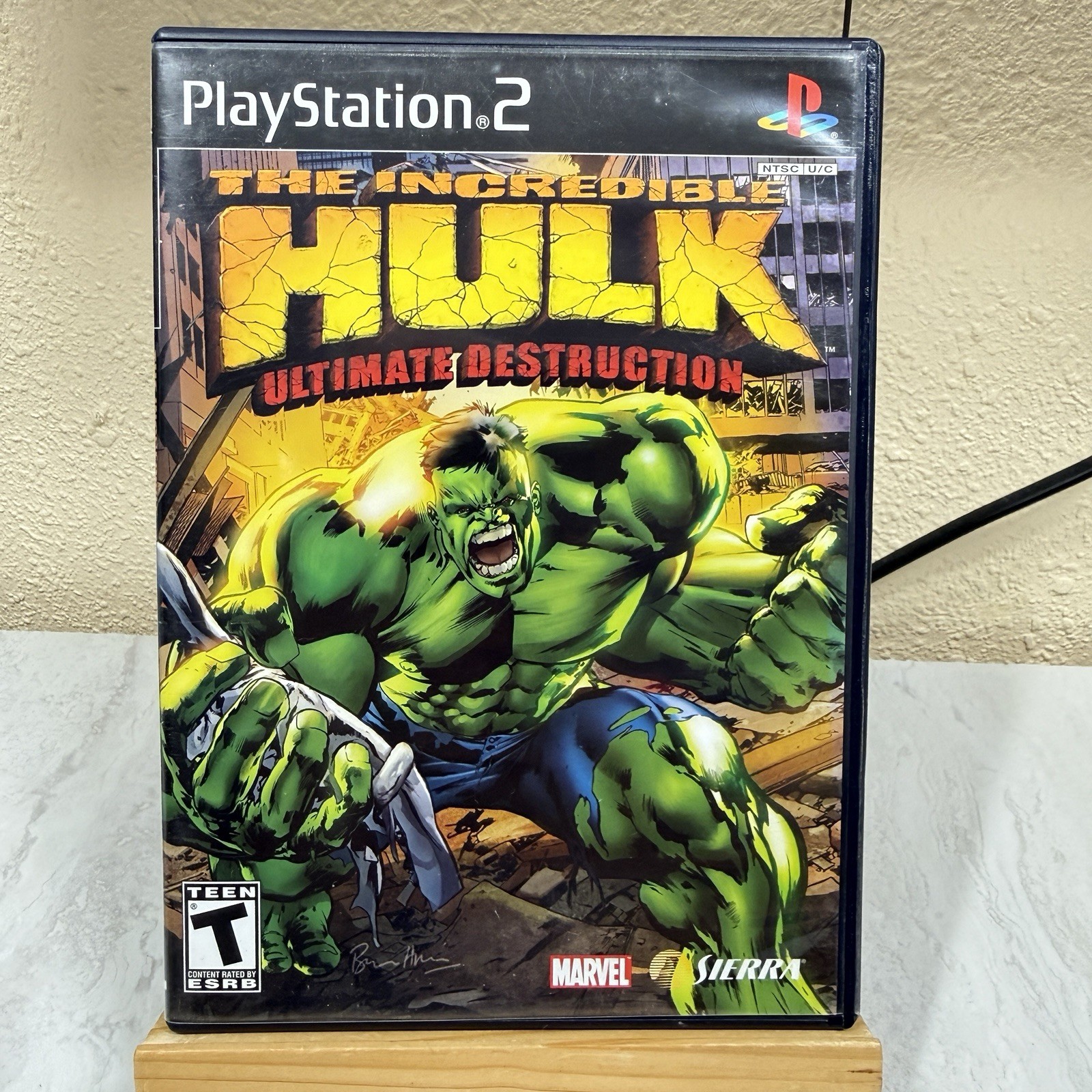 The Incredible HULK Ultimate Destruction PlayStation 2 PS2 CIB Complete w Manual The Incredible HULK Ultimate Destruction PlayStation 2 PS2 CIB Complete w Manual