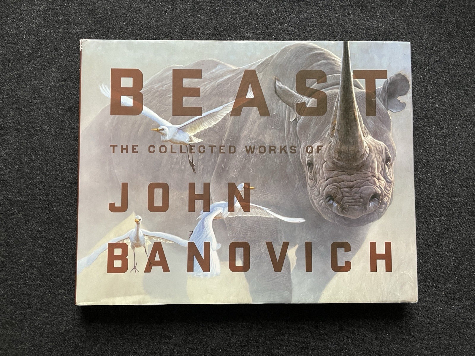 BEAST The Collected Works of John Banovich SIGNED large Hardcover VG/VG Artist