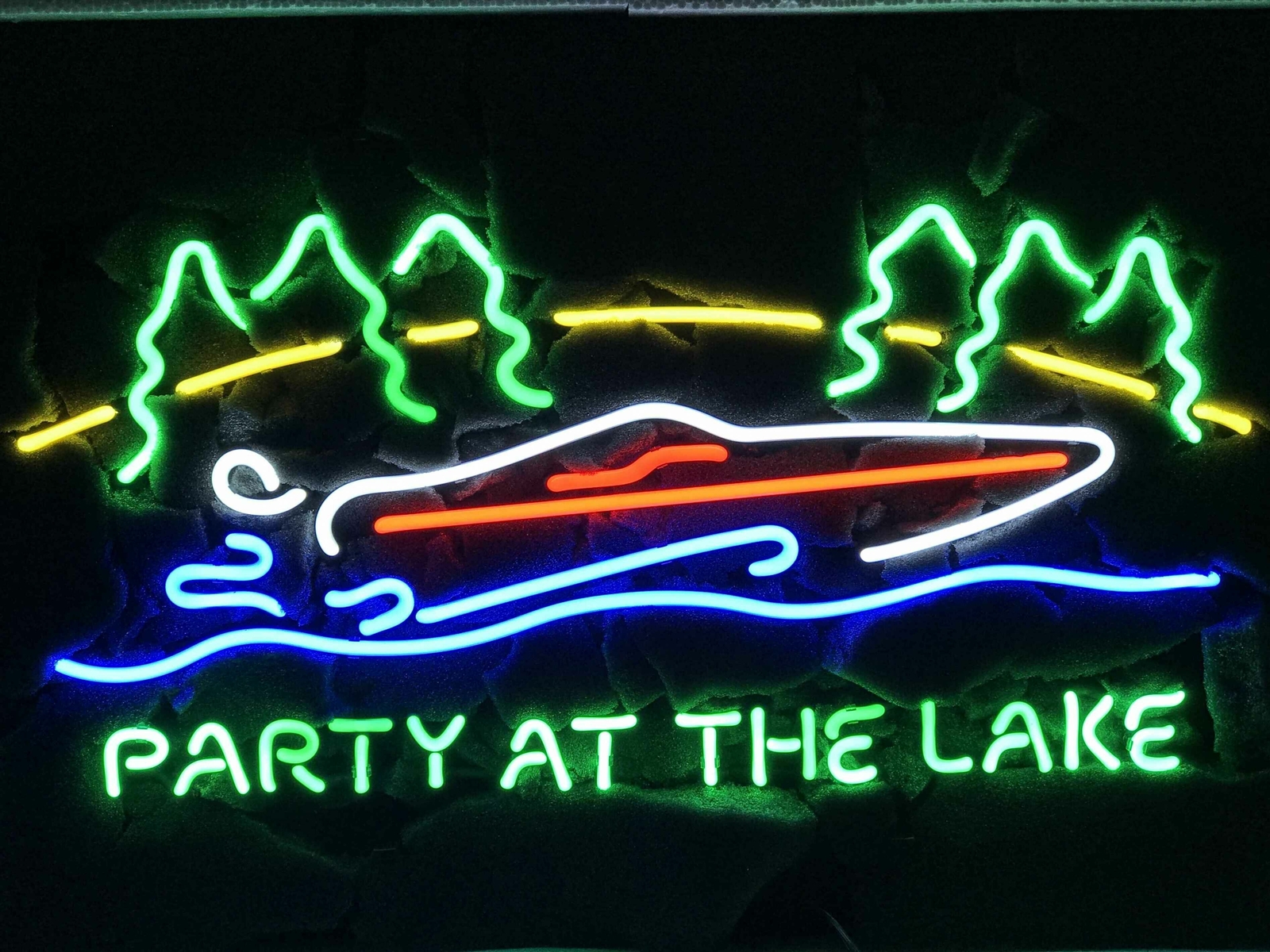 New Party At The Lake Boat Beer Neon Lamp Light Sign 24 New Party At The Lake Boat Beer Neon Lamp Light Sign 24