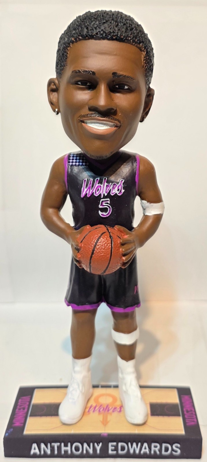 Anthony Edwards City Edition bobblehead  NIB 