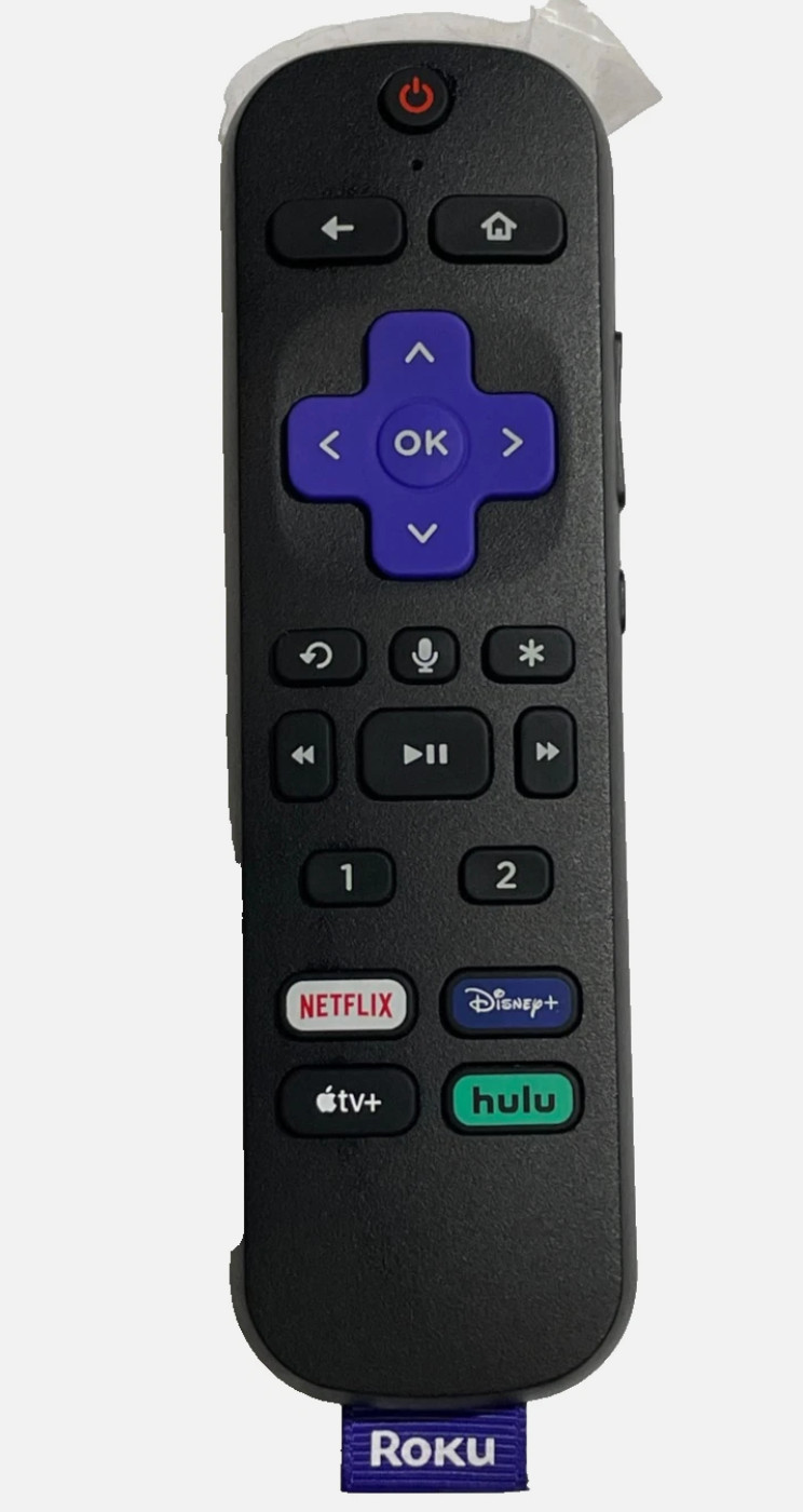 Roku Voice Remote W/Headphone Jack  RC-EL3 Battery Model