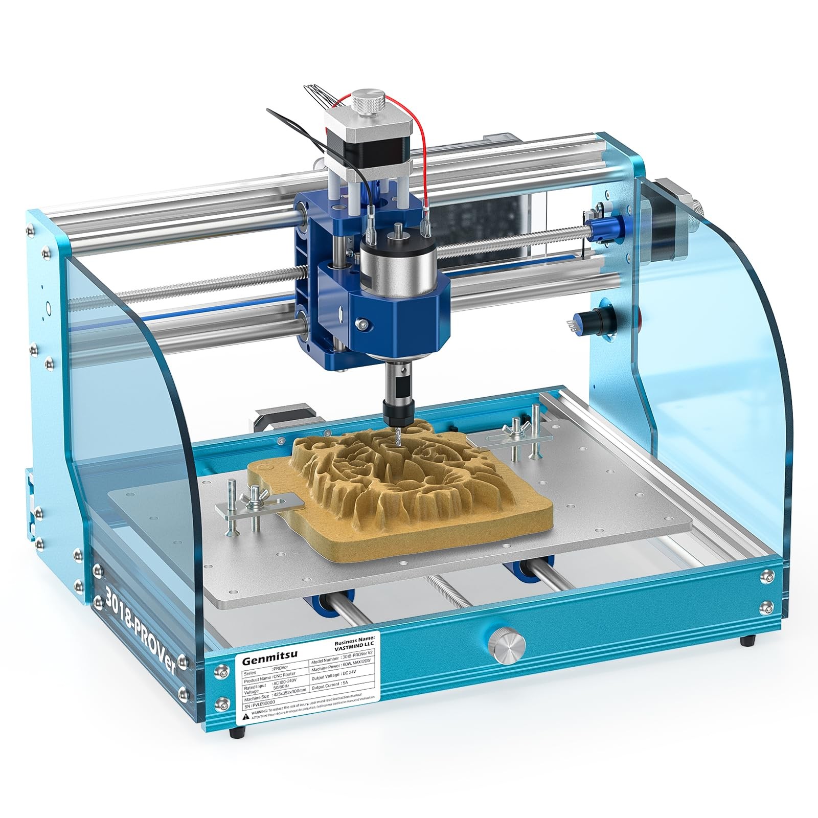 SainSmart Genmitsu 3018-PROVer V2 CNC Router Machine for Beginners SainSmart Genmitsu 3018-PROVer V2 CNC Router Machine for Beginners