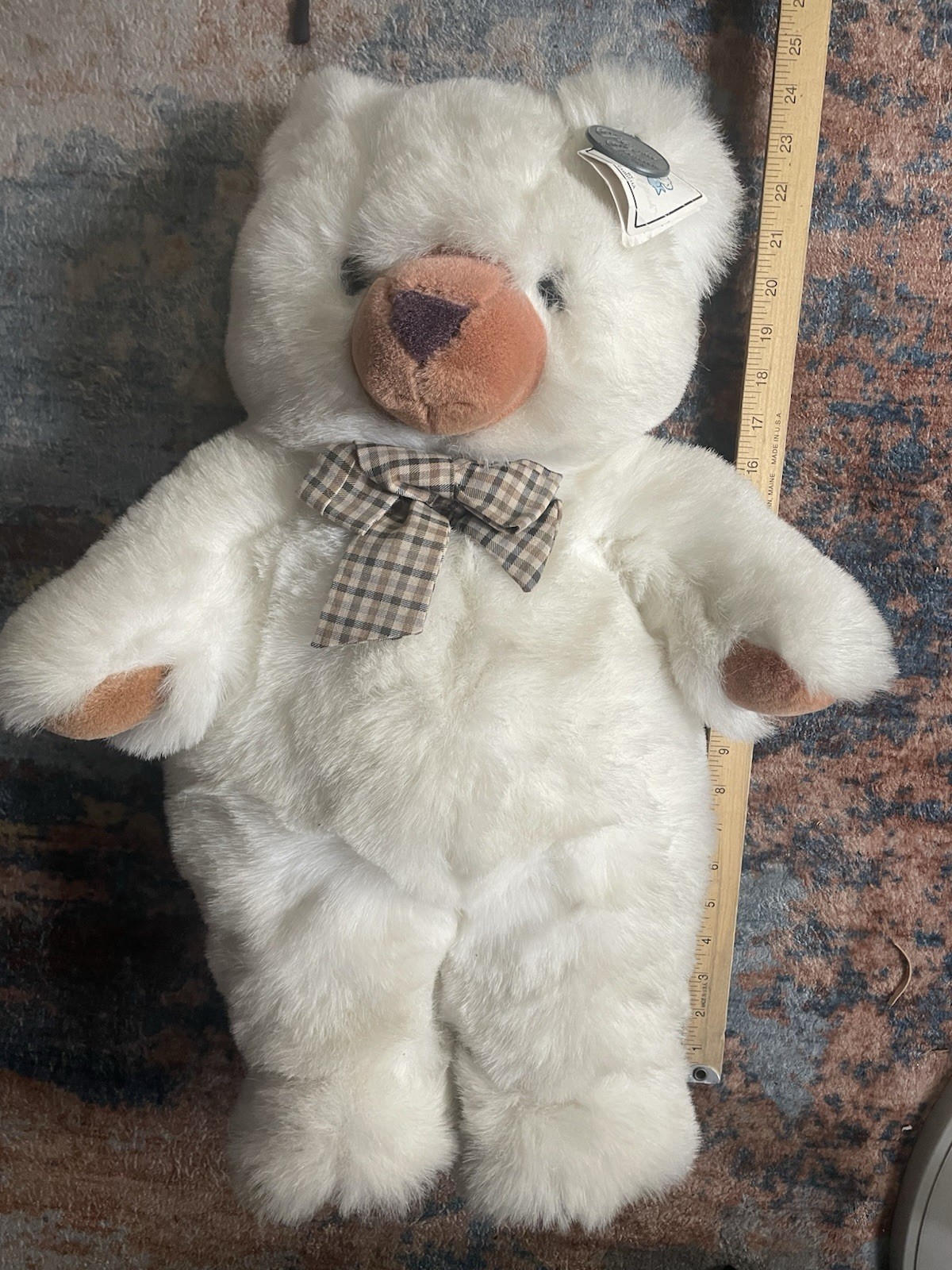 Vintage 1988 Chrisha Playful Plush Teddy Bear Plush 24\