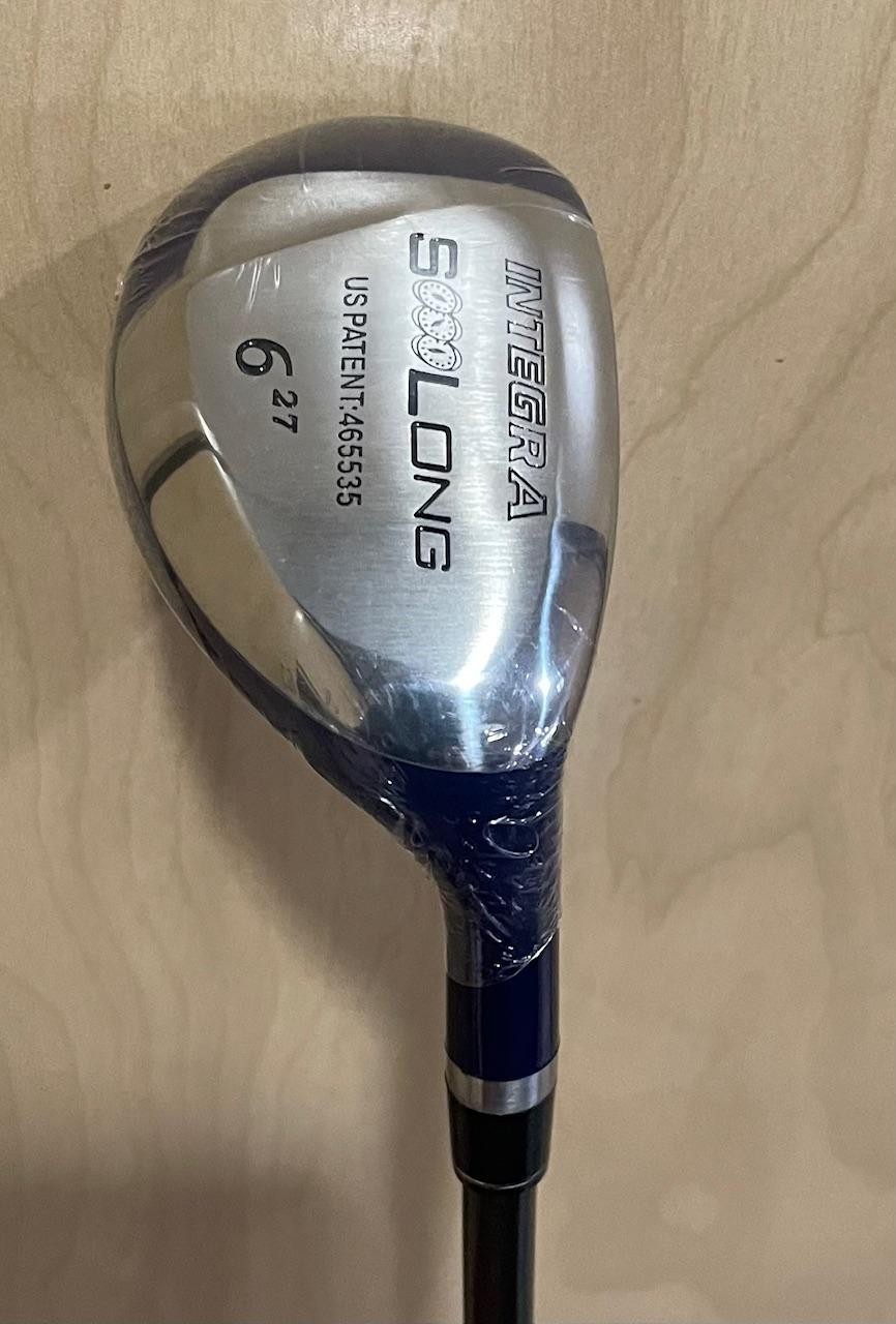 NEW Integra SoooLong #6 HYBRID Graphite Senior Flex Hybrid Golf Club MENS STD. NEW Integra SoooLong #6 HYBRID Graphite Senior Flex Hybrid Golf Club MENS STD.