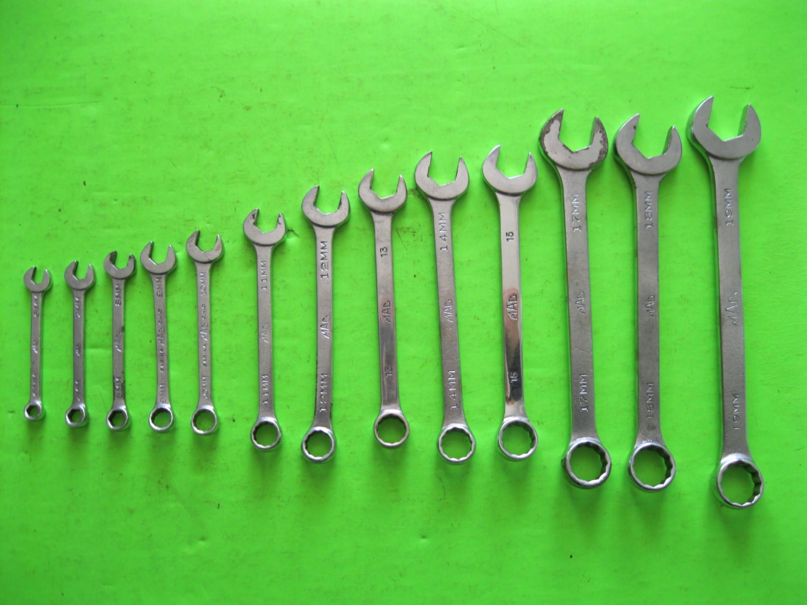 Mac Tools Metric Open Box Set 6mm-19mm Mac Tools Metric Open Box Set 6mm-19mm