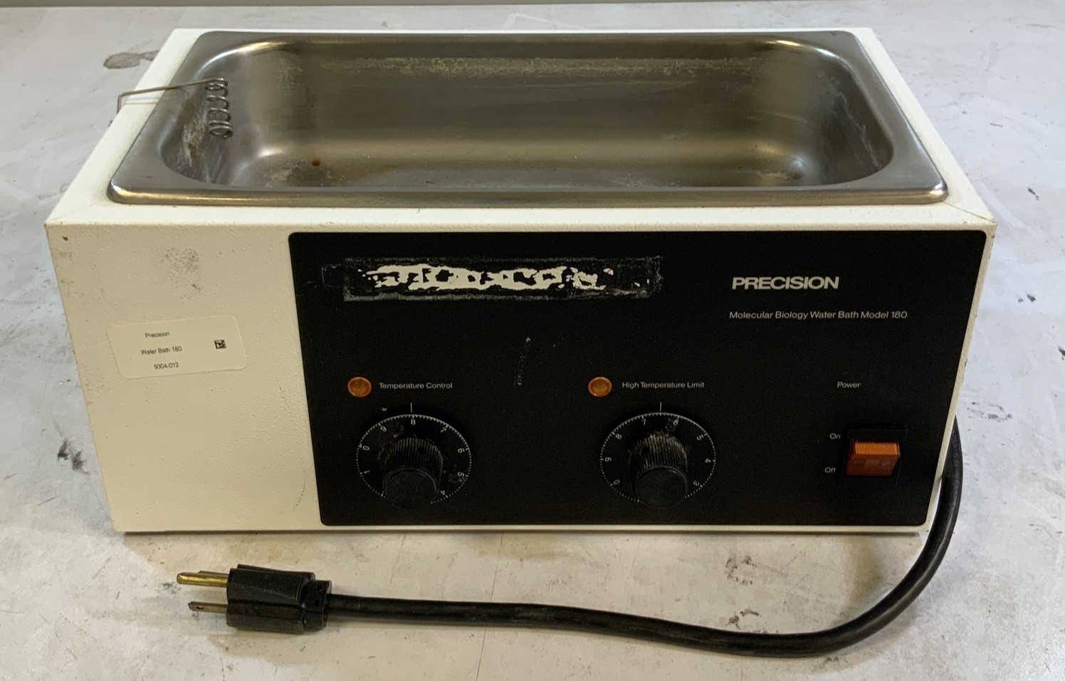 Precision Scientific 180 Series Water Bath NS U2A Precision Scientific 180 Series Water Bath NS U2A