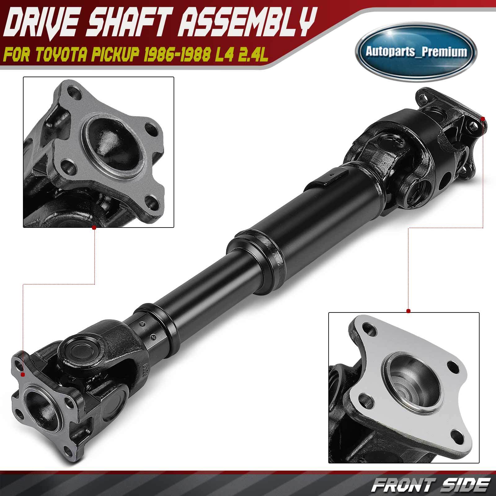 Front Driveshaft Prop Shaft Assy for Toyota Pickup 1986 1987 1988 L4 2.4L 4WD