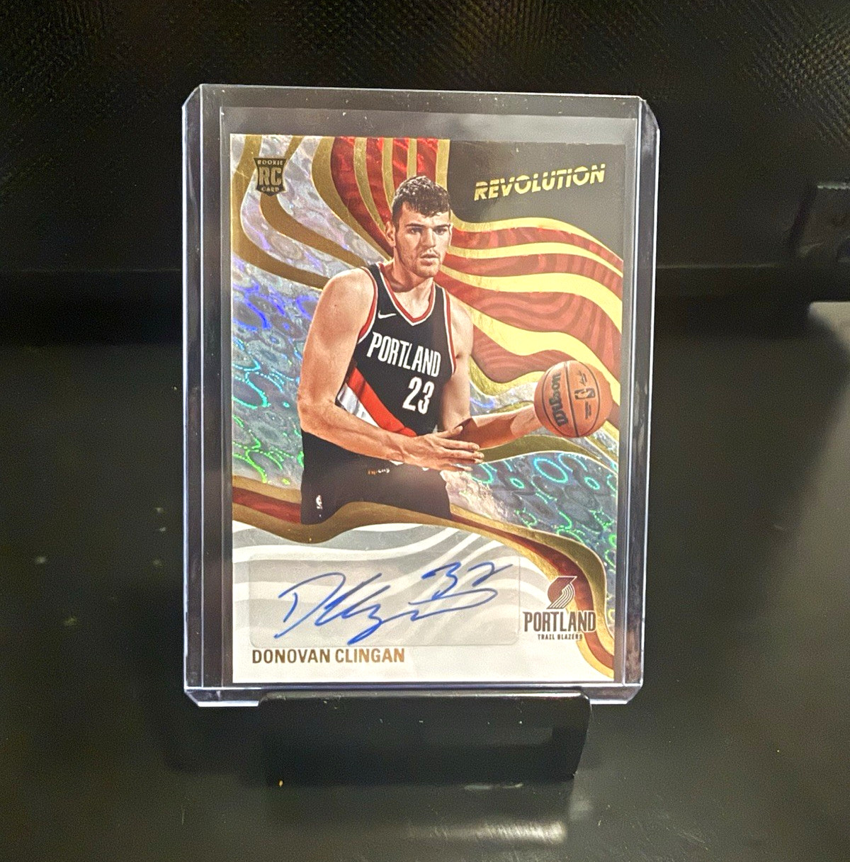Panini Revolution 2024-25 Donovan Clingan RC Auto Revolutions Signatures RS-68 Panini Revolution 2024-25 Donovan Clingan RC Auto Revolutions Signatures RS-68