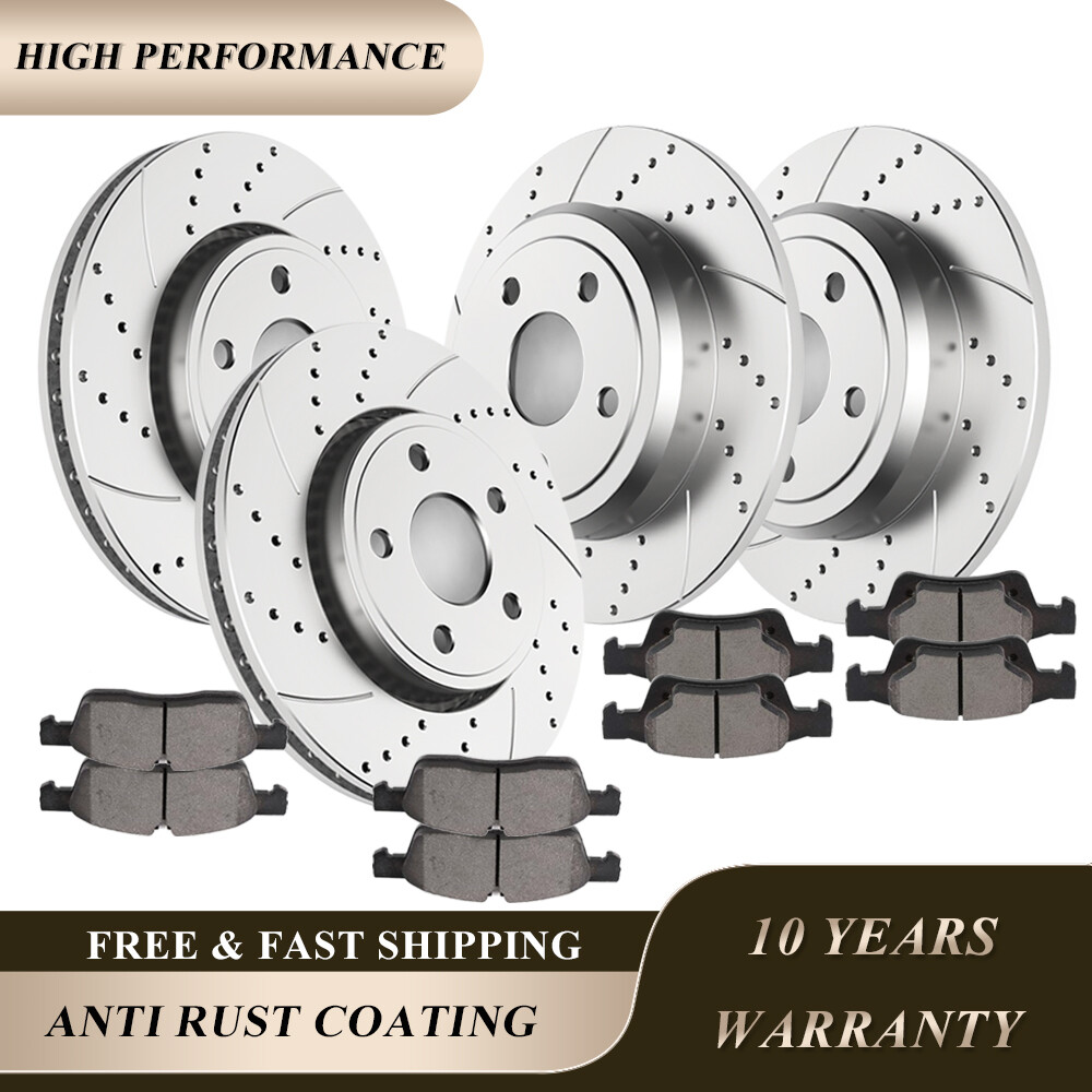330mm Front Rear Rotors Brake Pads for 2011 - 2020 Dodge Durango Grand Cherokee 330mm Front Rear Rotors Brake Pads for 2011 - 2020 Dodge Durango Grand Cherokee