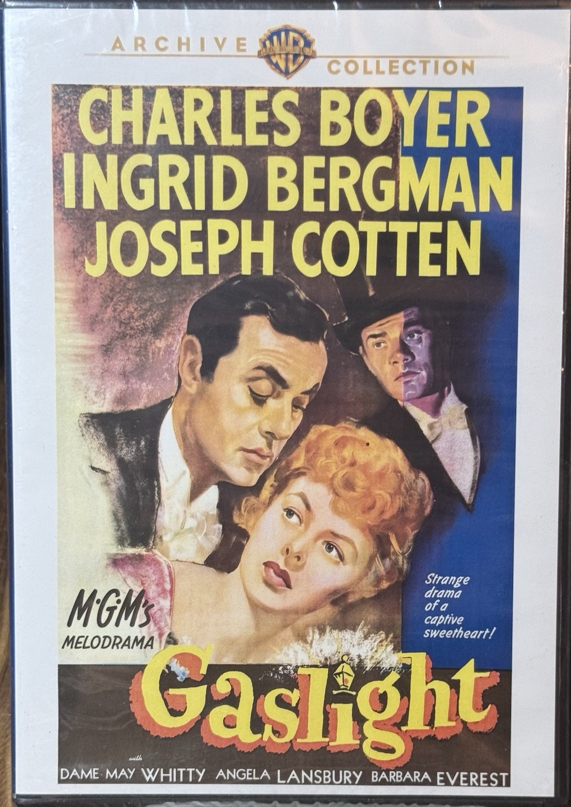 Gaslight (DVD, 1944) Warner Archive Ingrid Bergman NEW Sealed