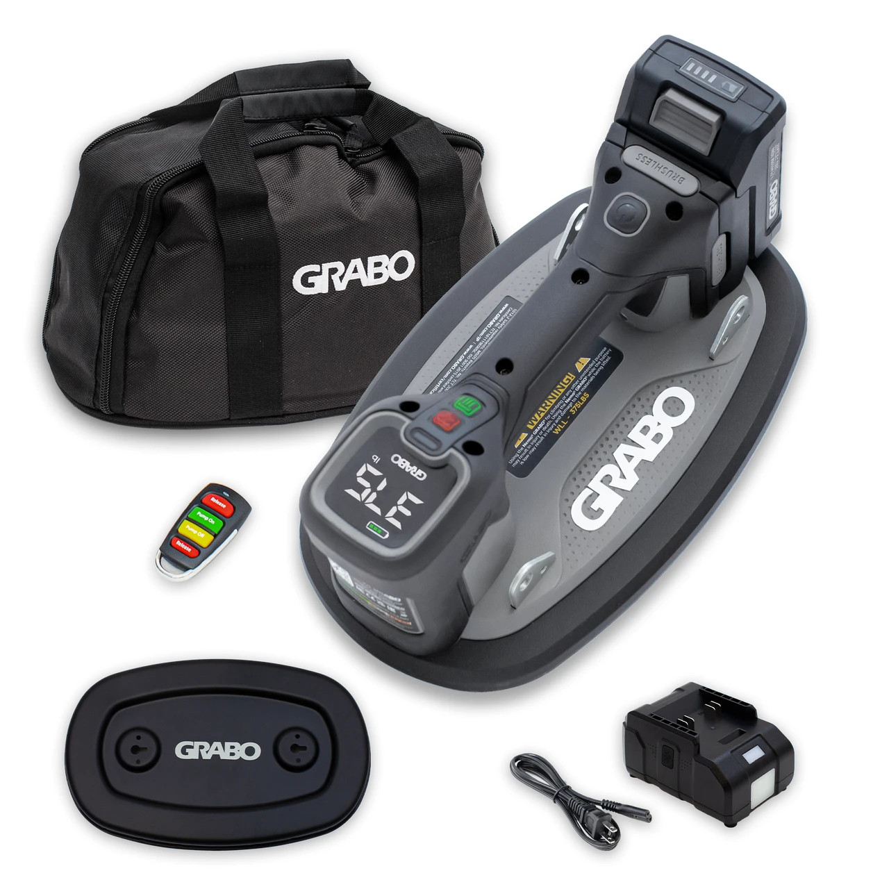 Grabo Pro Brushless Suction Cup Kit with Remote Control