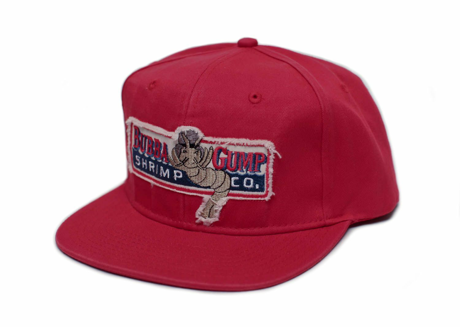 Bubba Gump Shrimp Co. Unisex-Adult One Size Embroidered Distressed Cap Red Bubba Gump Shrimp Co. Unisex-Adult One Size Embroidered Distressed Cap Red