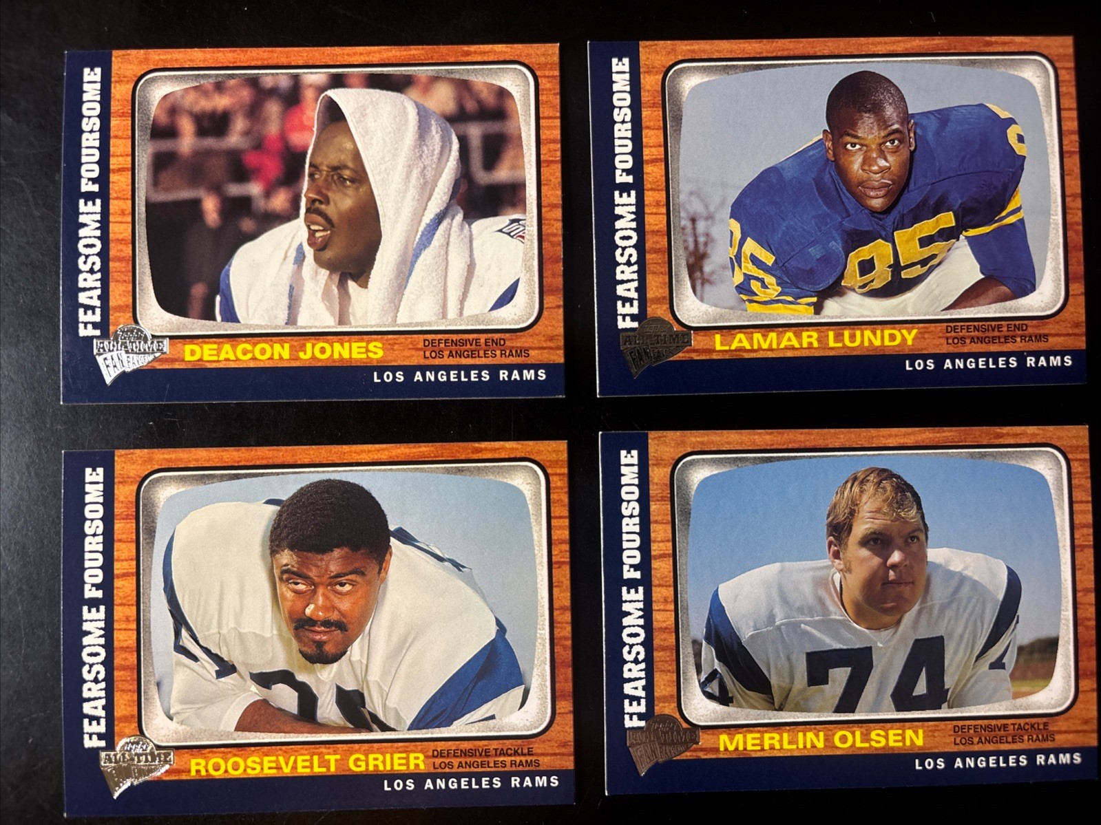LOS ANGELES RAMS 2004 Topps Fan Favorites \ LOS ANGELES RAMS 2004 Topps Fan Favorites \