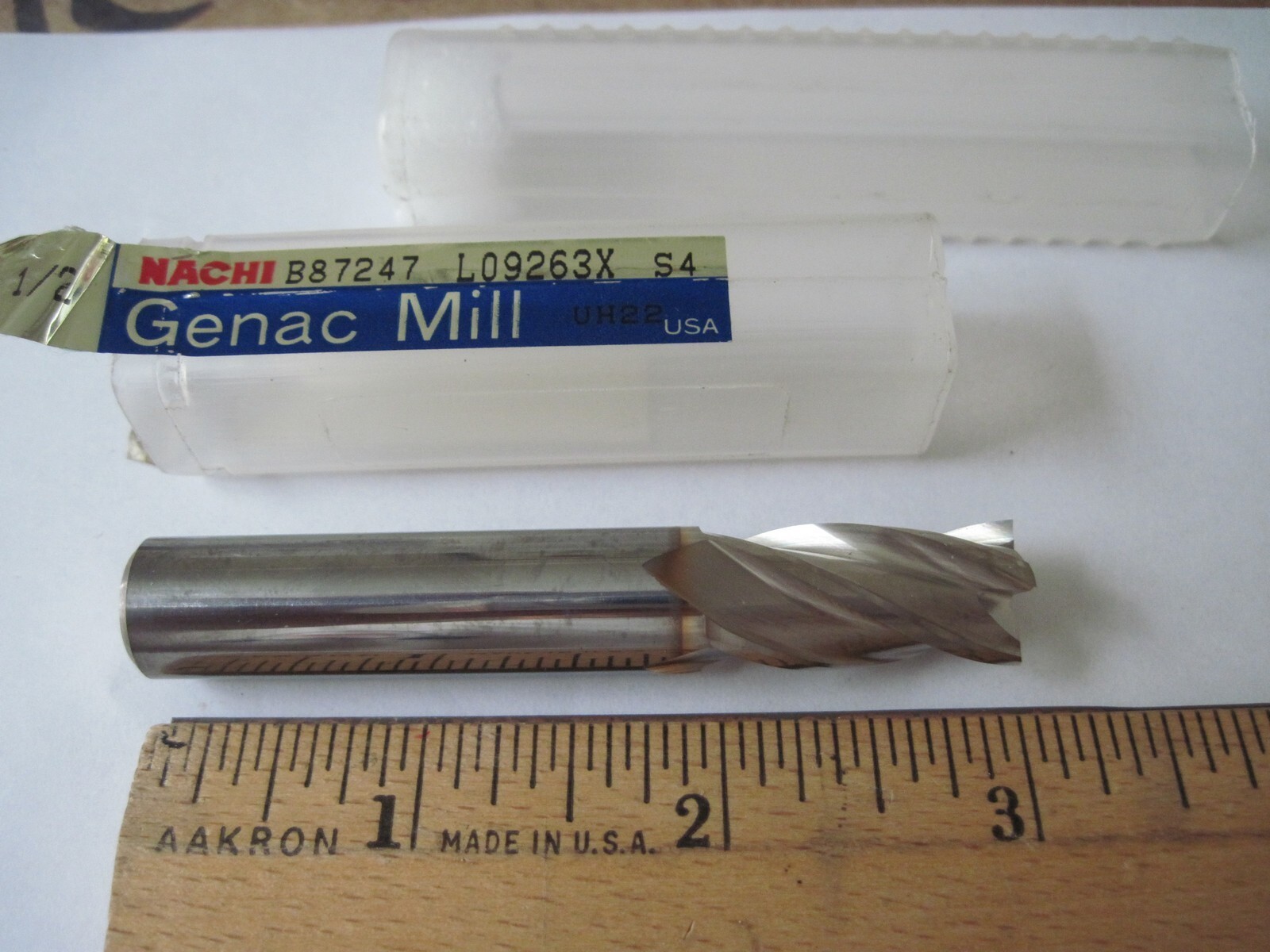 Nachi Genac L9263X Carbide Square End Mill 1/2\ Nachi Genac L9263X Carbide Square End Mill 1/2\