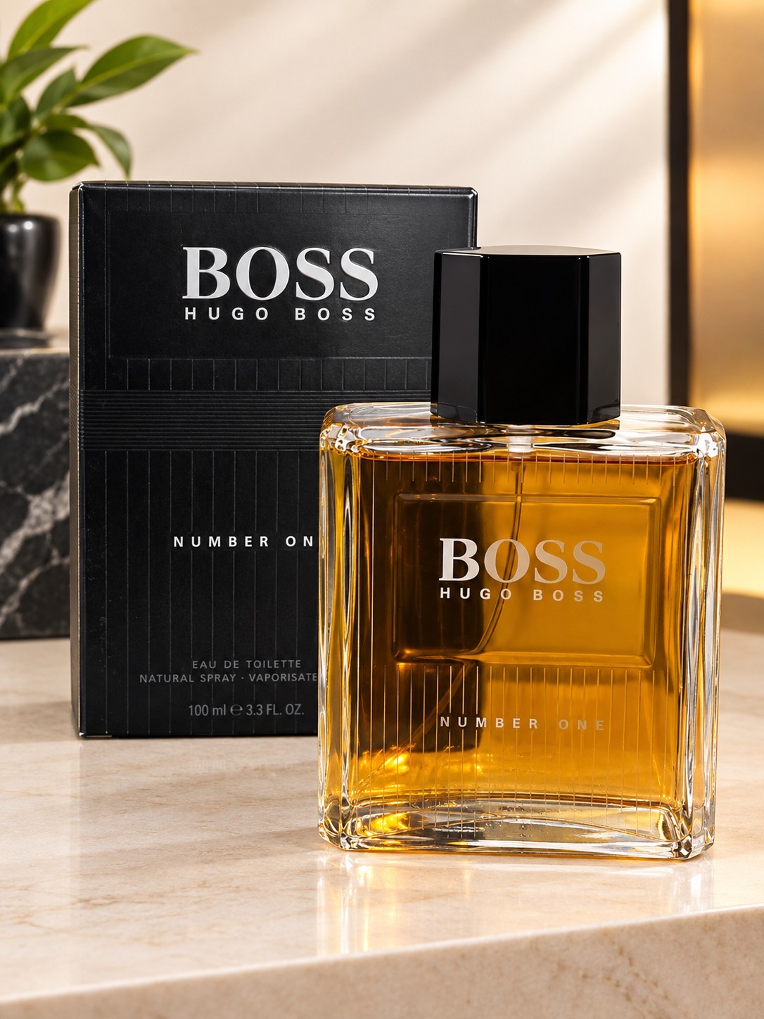 Boss NUMBER ONE By Hugo Boss Men 4.2oz 125ml - NEW IN BOX Boss NUMBER ONE By Hugo Boss Men 4.2oz 125ml - NEW IN BOX