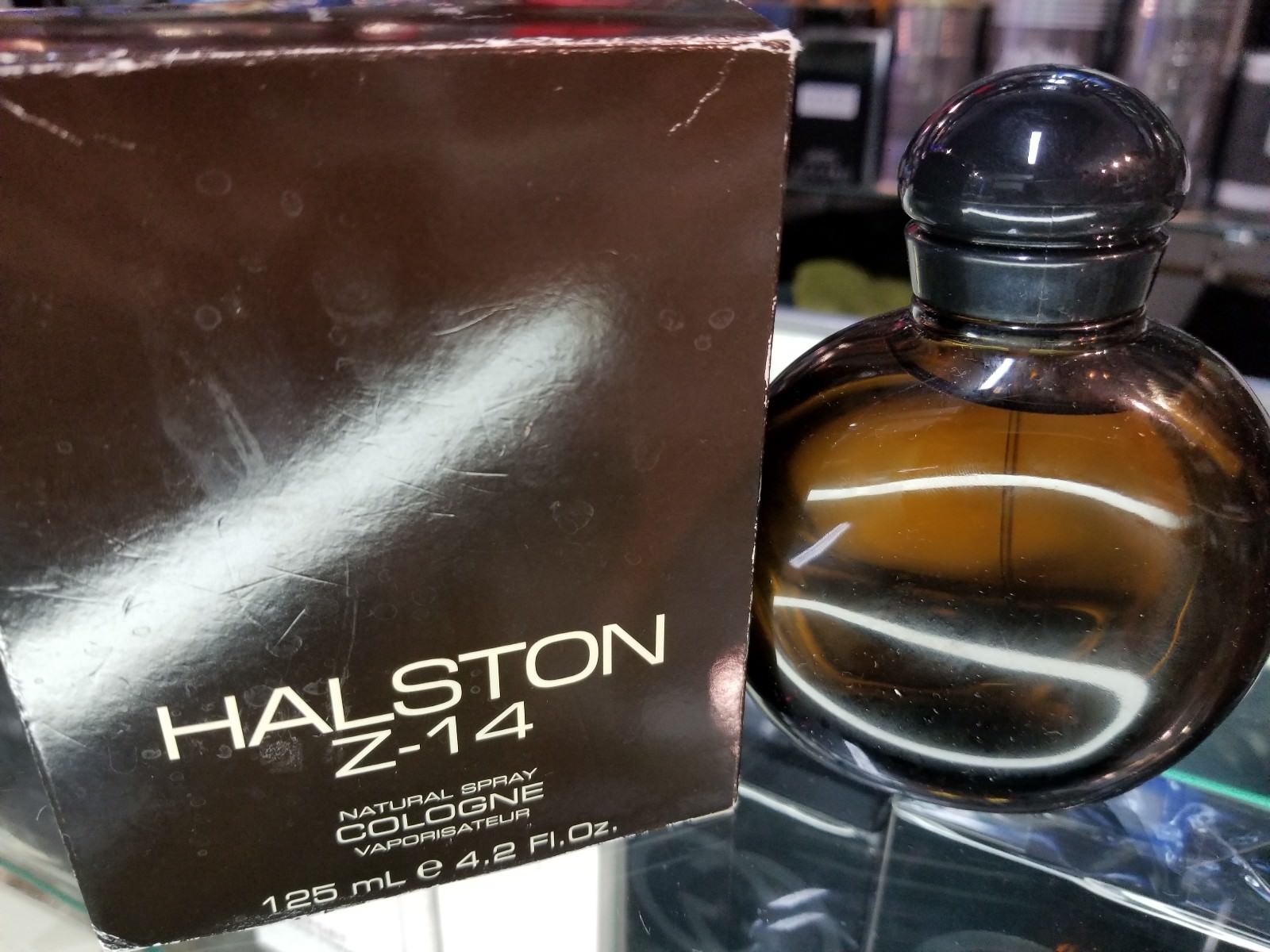 Halston Z-14 Z14 Cologne Natural Spray for Men Him 4.2 fl oz 125 ml NEW IN BOX 