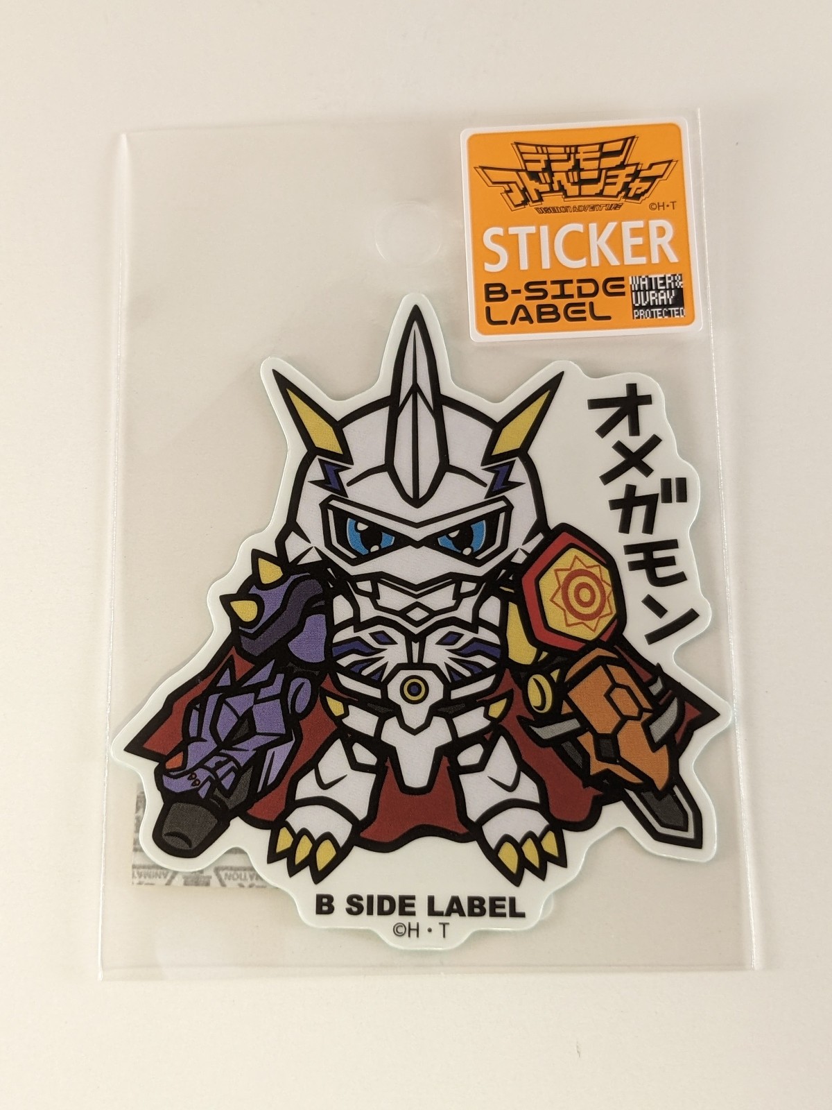 Digimon B-Side Label Sticker Omnimon Waterproof US SELLER Digimon B-Side Label Sticker Omnimon Waterproof US SELLER