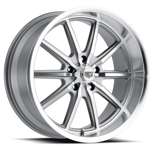 REV Wheels 110S-8806100 110 Series- 18x8 - 4.5 bs - 5x4.75/5x120.65 -Anthracite REV Wheels 110S-8806100 110 Series- 18x8 - 4.5 bs - 5x4.75/5x120.65 -Anthracite