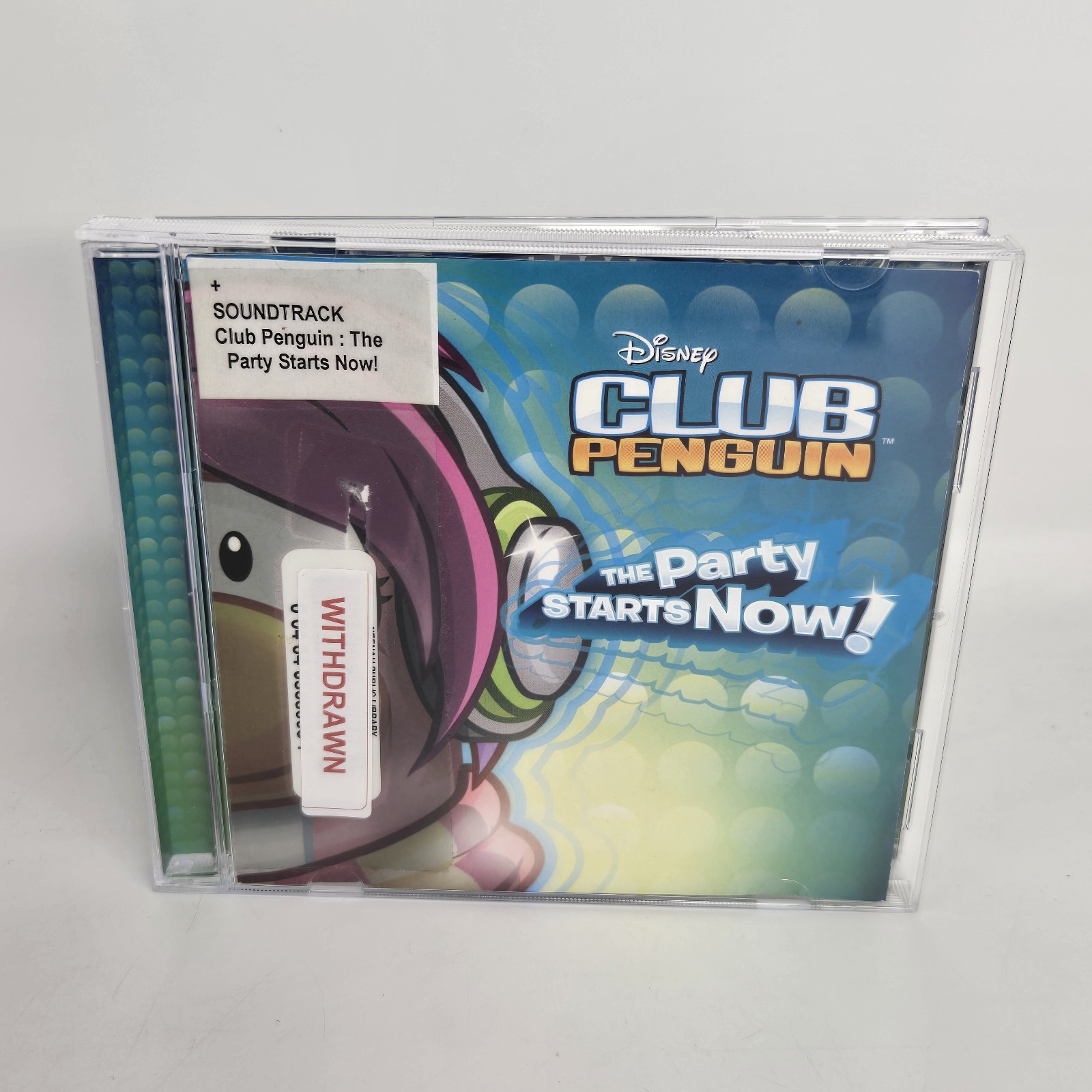 Disney Club Penguin - The Party Starts Now (CD, 2013) Ex-Library - HTF Disney Club Penguin - The Party Starts Now (CD, 2013) Ex-Library - HTF
