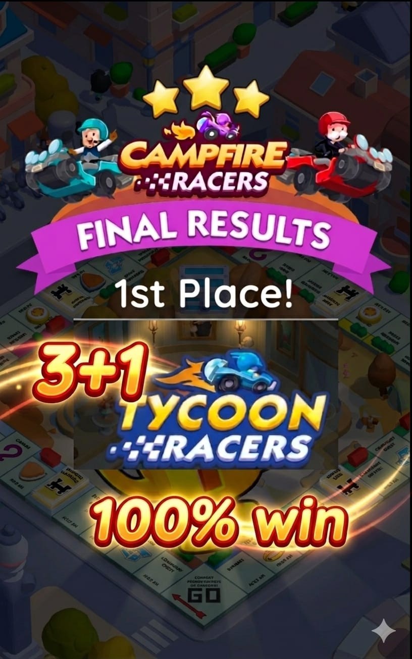 Mono-poly tycoon racer ⚡ Granted win 3 carry +1⚡ Mono-poly tycoon racer ⚡ Granted win 3 carry +1⚡