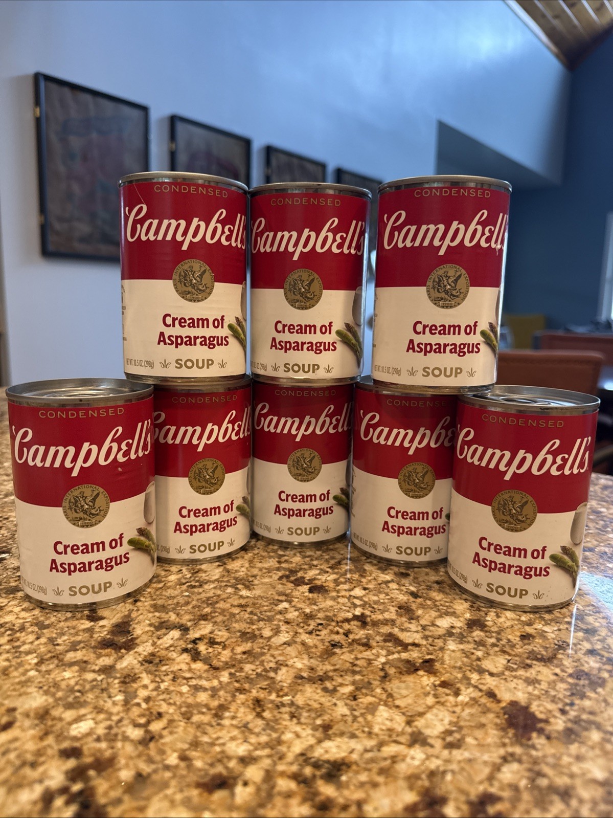 Campbell's Condensed Cream of Asparagus Soup 10.5 OZ 8 Cans Best By Dec 22 2026 Campbell's Condensed Cream of Asparagus Soup 10.5 OZ 8 Cans Best By Dec 22 2026