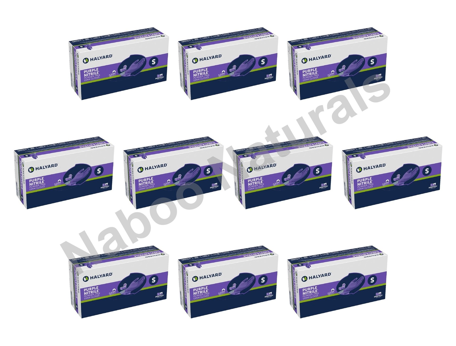 Halyard Purple Powder-Free Nitrile Gloves Small 55081 1000pc Halyard Purple Powder-Free Nitrile Gloves Small 55081 1000pc