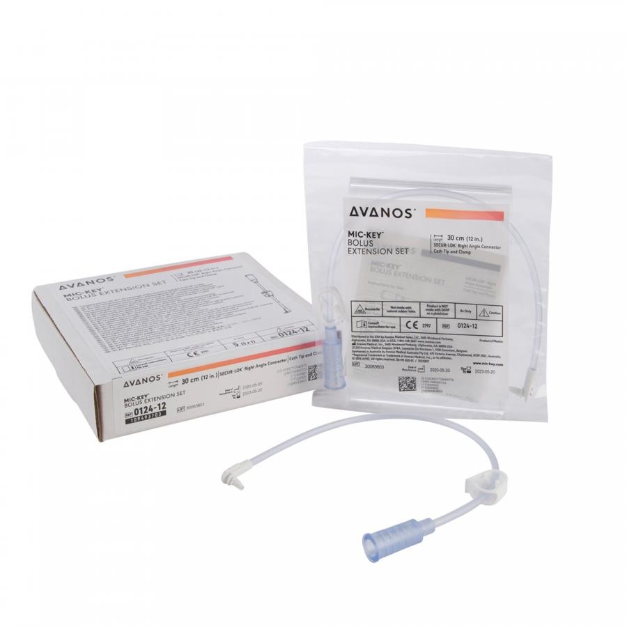Owens Minor MIC-Key Bolus Feed Tube Set 12\ Owens Minor MIC-Key Bolus Feed Tube Set 12\