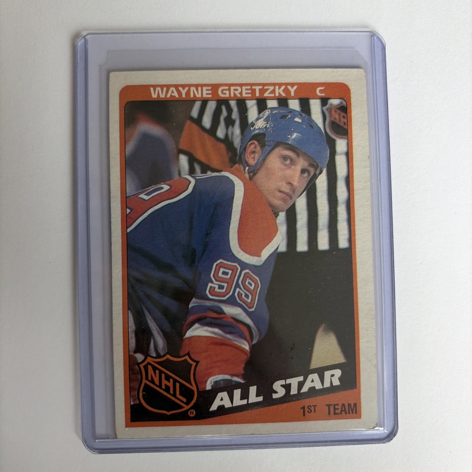 original vintage 1984-85 Topps All Star #154 Wayne Gretzky AS EX SEE PHOTOS original vintage 1984-85 Topps All Star #154 Wayne Gretzky AS EX SEE PHOTOS