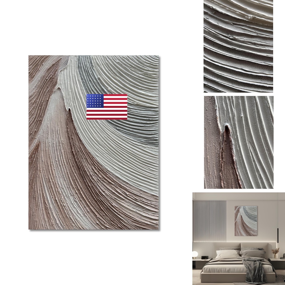 Limiyer Art 40x28 Inch Hand Painted Thick Texture Art Oil Painting Modern Limiyer Art 40x28 Inch Hand Painted Thick Texture Art Oil Painting Modern