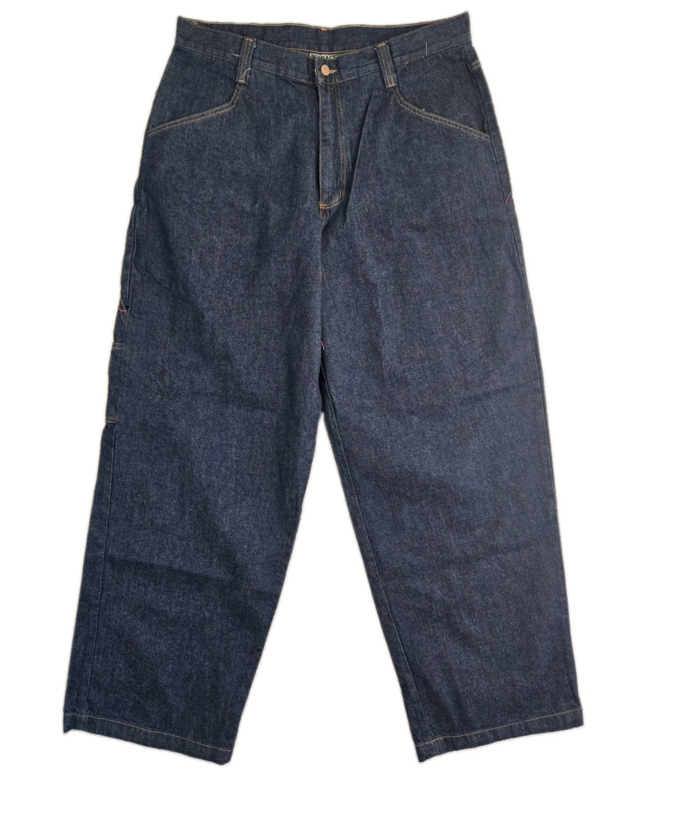 Menace NWOT Vintage 90s Skater Jeans Wide Leg Baggy Y2K Denim Mens Size 38x34.5\ Menace NWOT Vintage 90s Skater Jeans Wide Leg Baggy Y2K Denim Mens Size 38x34.5\