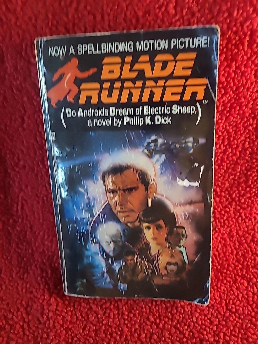 vintage paperback book copy of Philip K. Dick\'s science fiction novel Do...
