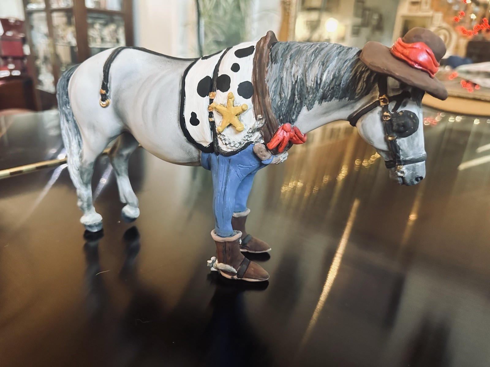 OOAK Drastic Custom Breyer Old Timer - ‘Sheriff Breyer Earp’ -  2021 Signed