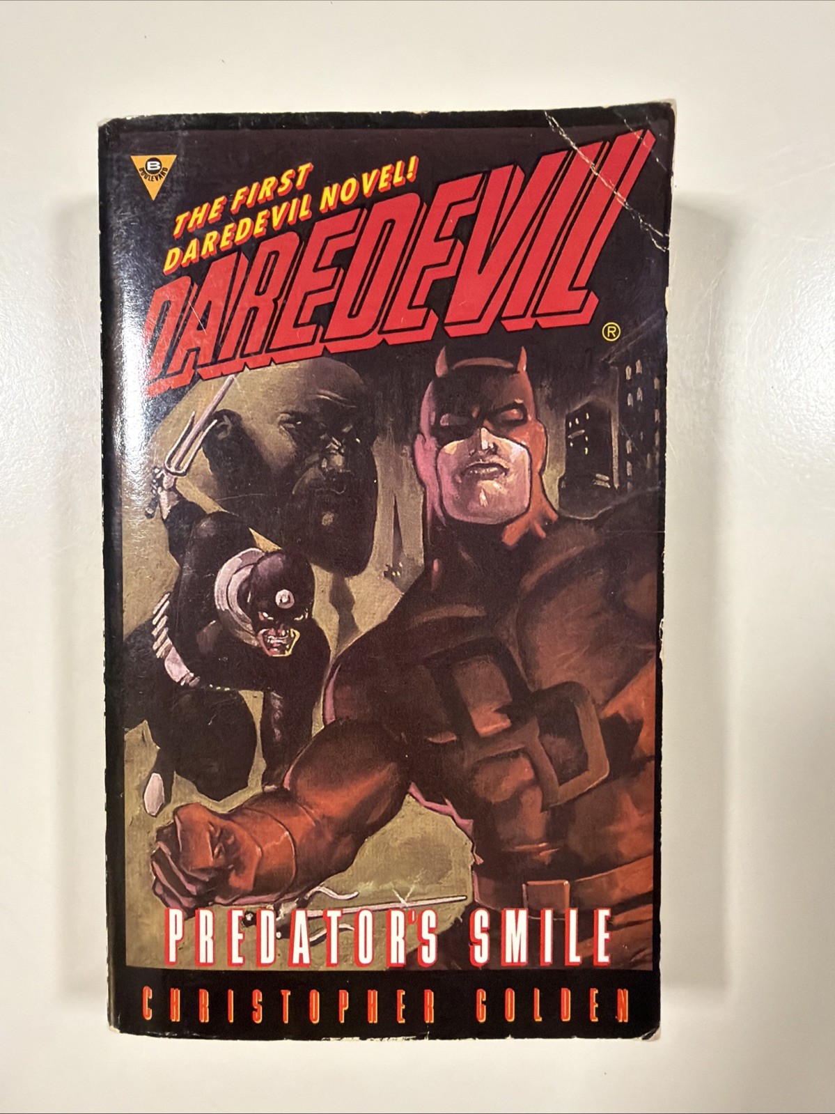 Daredevil: Predator\'s Smile 1996 Christopher Golden 1st Edition Marvel Paperback