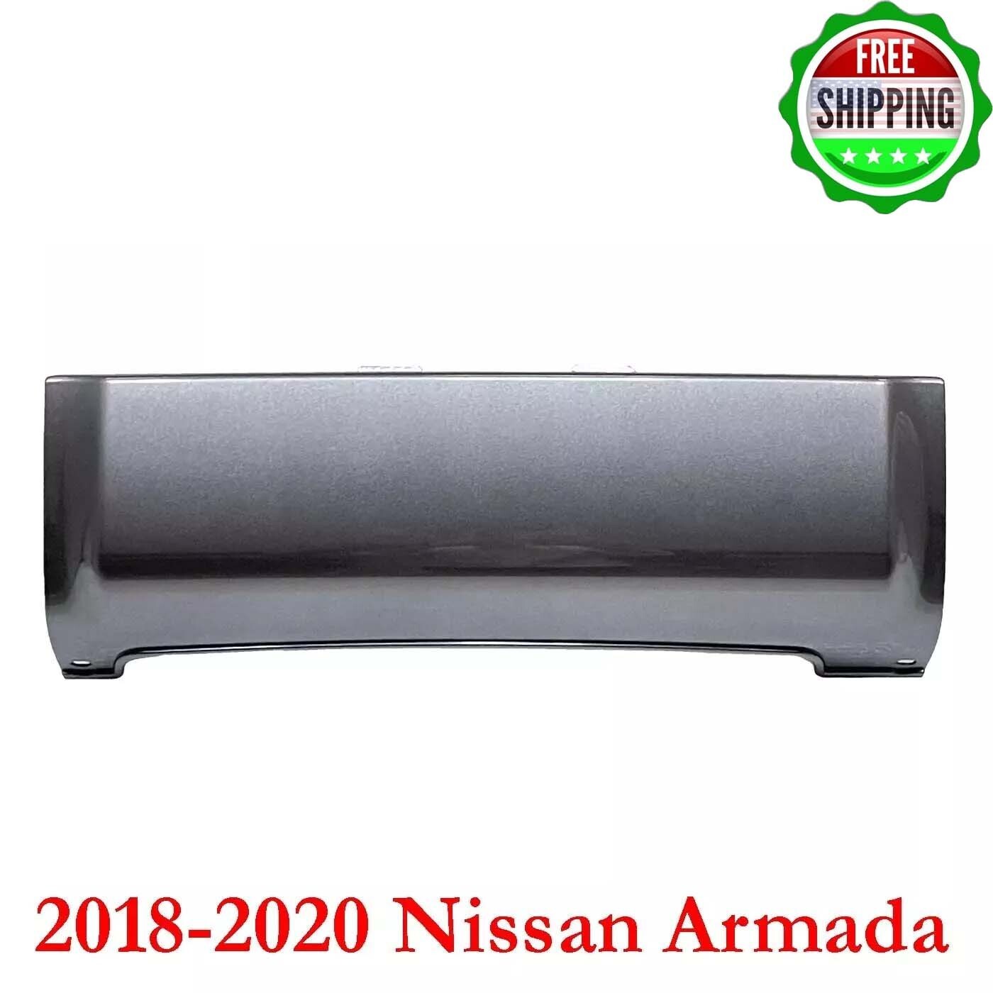 New Trailer Hitch Cover Plastic For 2018-2020 Nissan Armada Iron Gray NI1180121