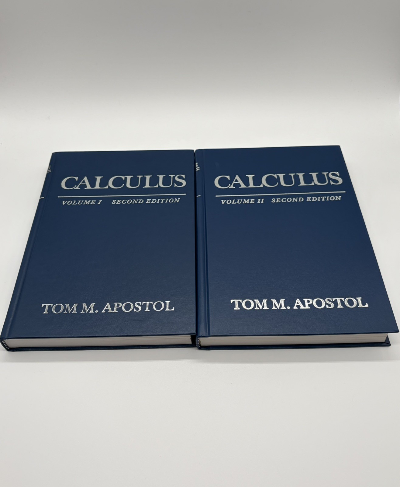 Tom M Apostol Calculus Volumes I & II 2nd Edition Hardcover Set Wiley Tom M Apostol Calculus Volumes I & II 2nd Edition Hardcover Set Wiley
