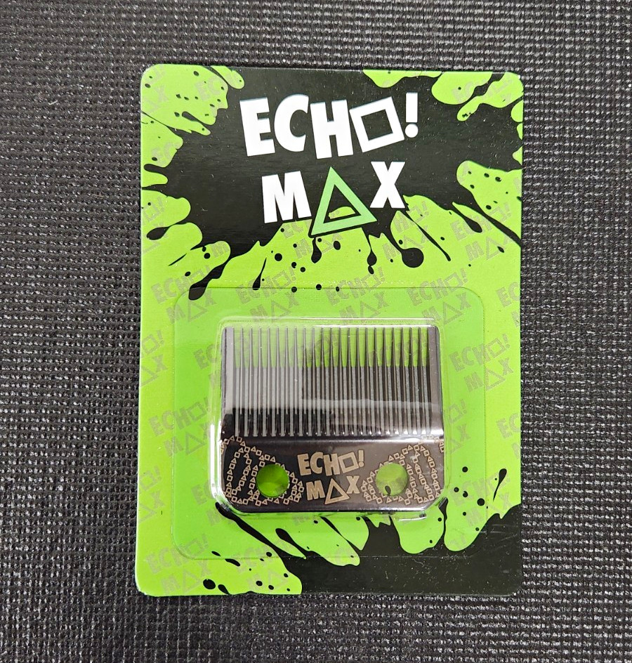 ECHO MAX Clipper Blade Replacement, Square Blade, Head, Unisex, Green/Black ECHO MAX Clipper Blade Replacement, Square Blade, Head, Unisex, Green/Black