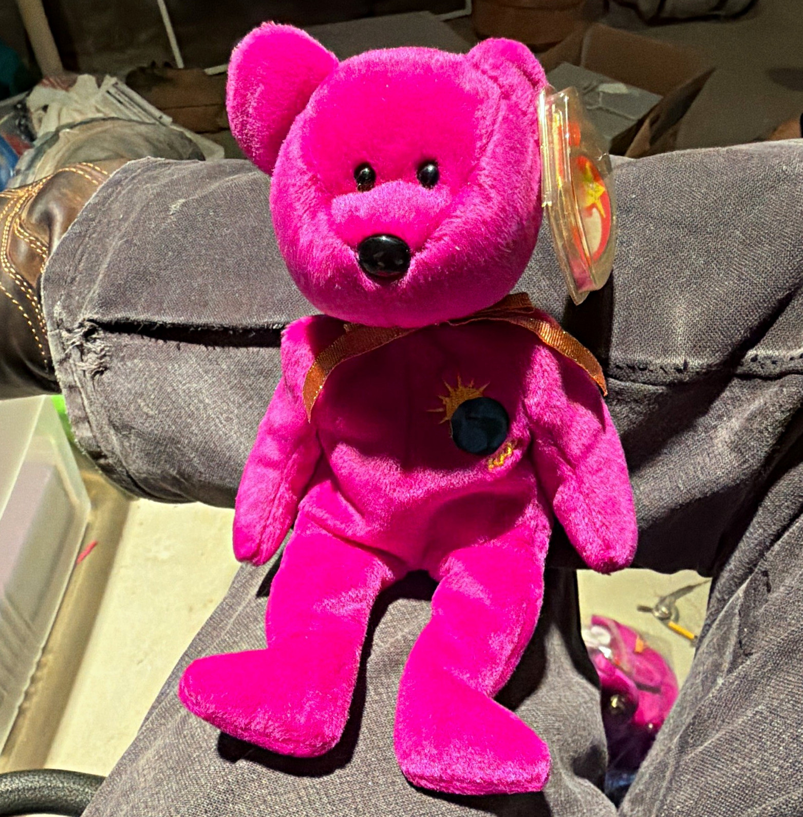 Ty Beanie Babies Millennium Bear Plush 1999 Vintage, Ages 3+ 4-7 Ty Beanie Babies Millennium Bear Plush 1999 Vintage, Ages 3+ 4-7