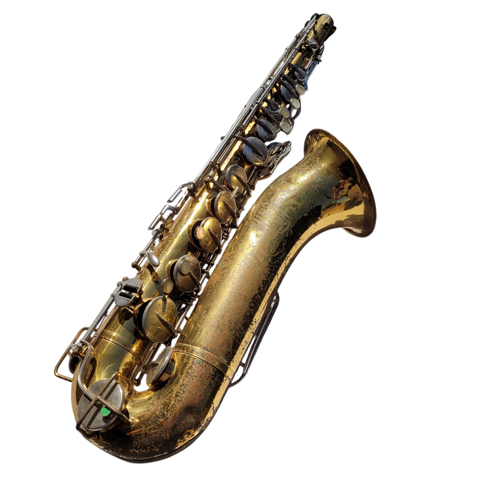 Selmer Bundy Tenor Bb Saxophone Vintage with Case AS IS for Parts or Repair Only