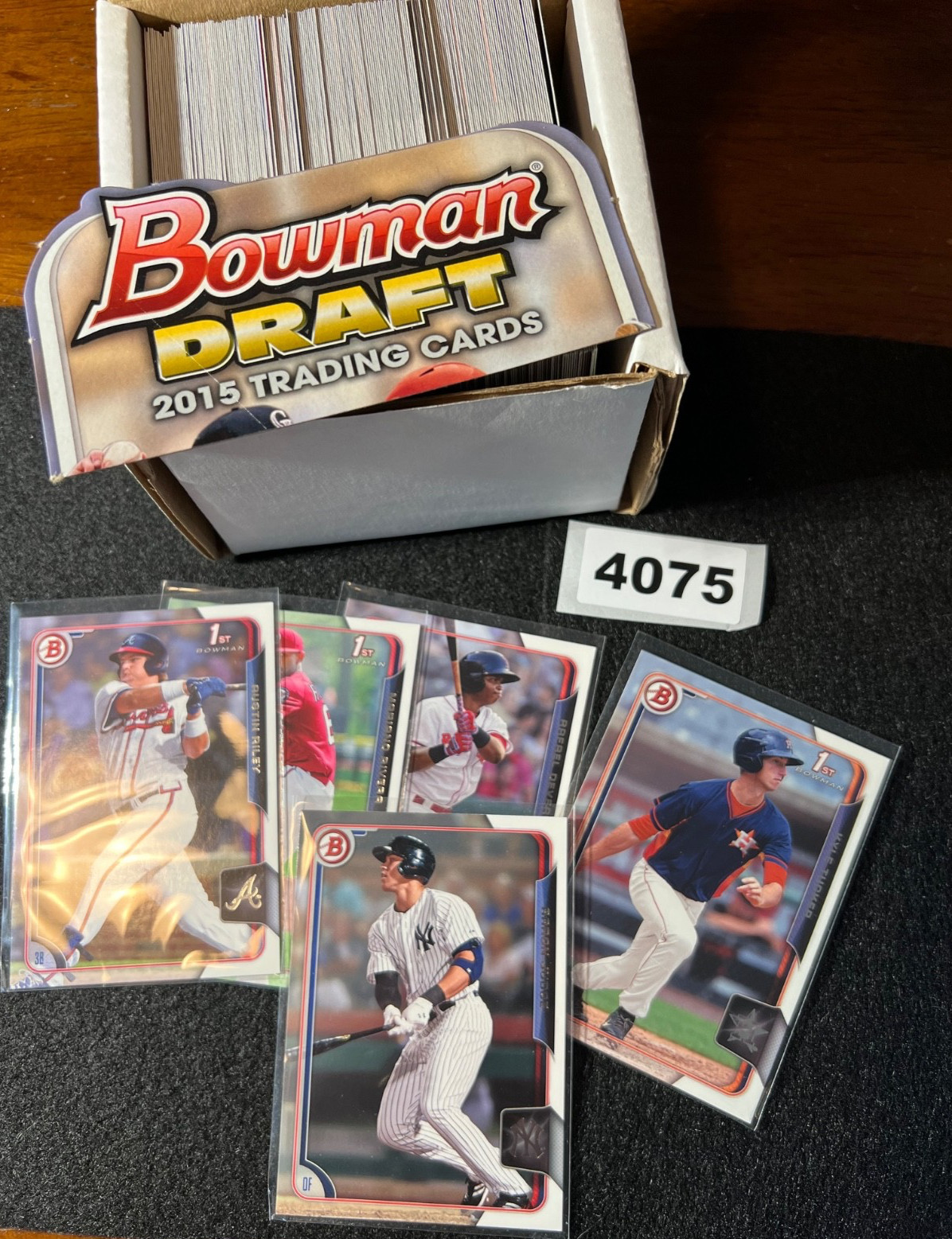 2015 Bowman Draft Set: Judge Tucker Riley Devers More Prospects & Rookies 1-200