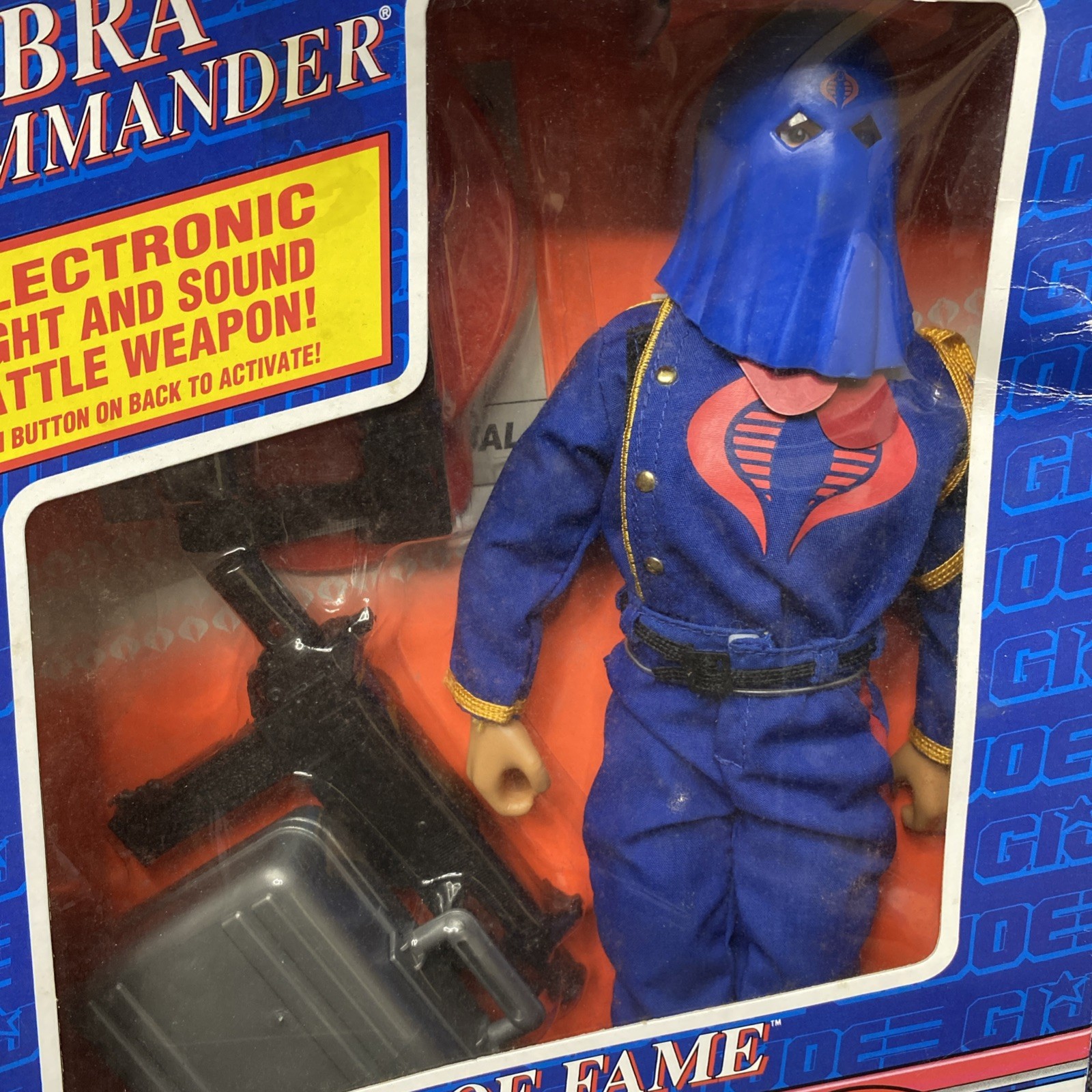 Vintage 1992 Hasbro G.I. Joe Hall of Fame Cobra Commander 12\ Vintage 1992 Hasbro G.I. Joe Hall of Fame Cobra Commander 12\