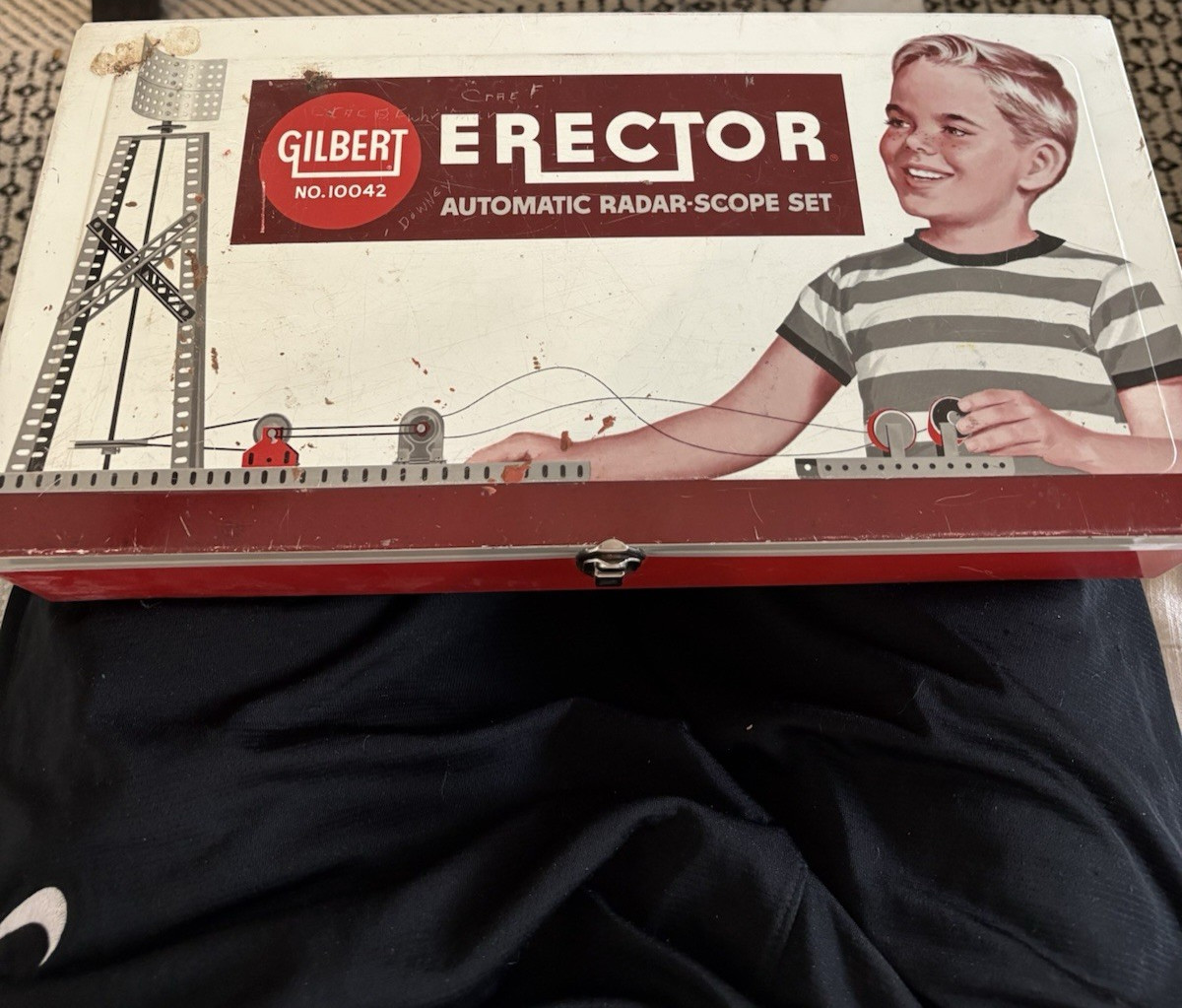 Vintage 1959 Gilbert Erector Set No. 10042 Automatic Radar-Scope Set AS IS Vintage 1959 Gilbert Erector Set No. 10042 Automatic Radar-Scope Set AS IS