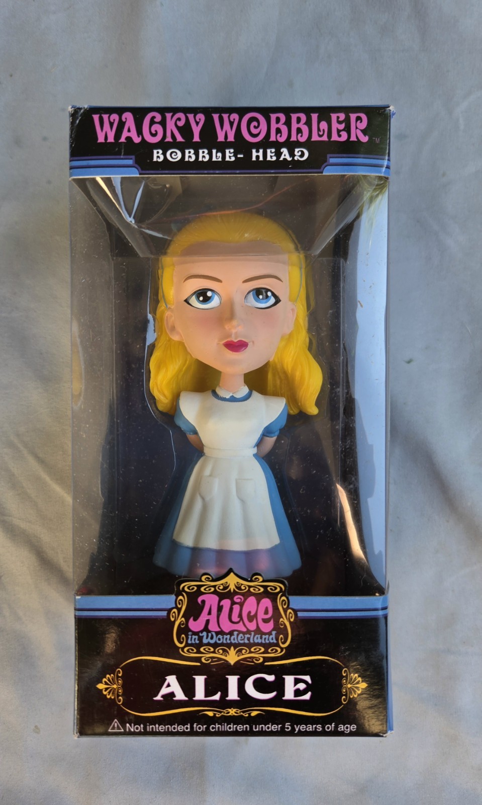 Funko Wacky Wobbler Alice In Wonderland Alice Rare Vaulted 2010 Funko Wacky Wobbler Alice In Wonderland Alice Rare Vaulted 2010