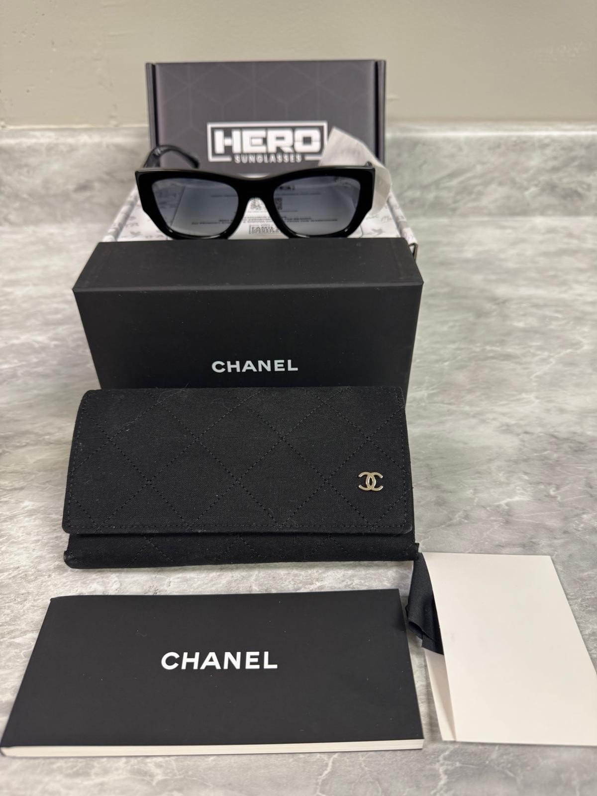 CHANEL | NEW | 5507 | 5507 C622S8 | BLACK | GREY